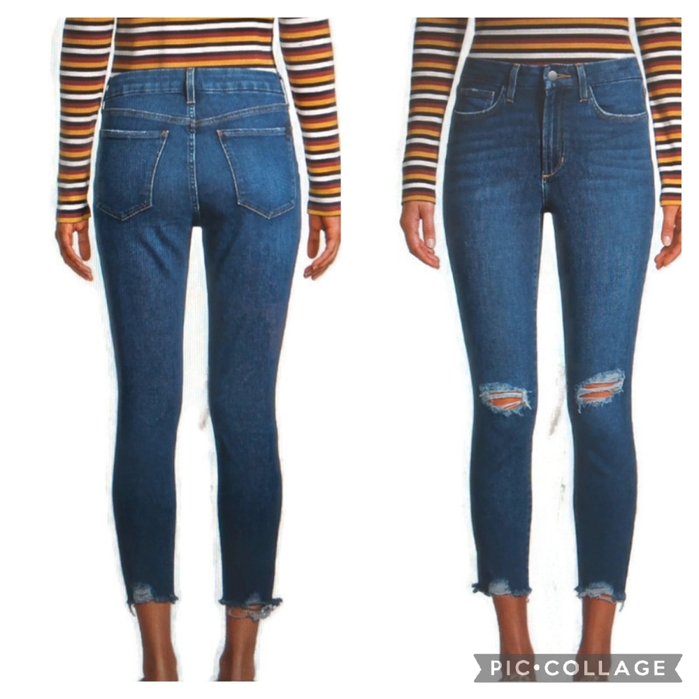 Joe's Jeans High Rise destroyed size 30